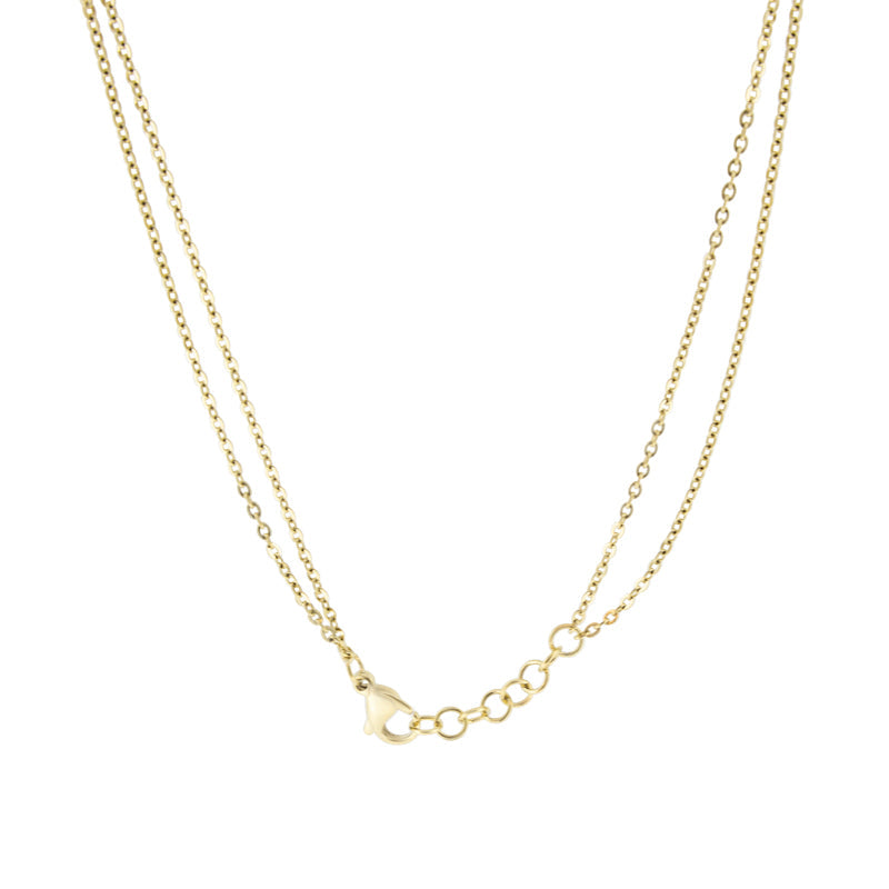 Heart Necklace Gold  21K Gold Plated Jewellery Storm