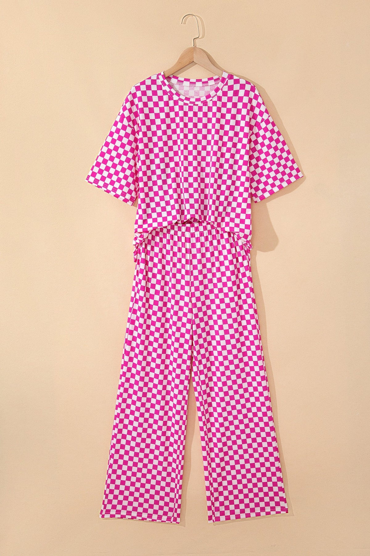 Threaded Pear Elisa Print Half Sleeve Lounge Set