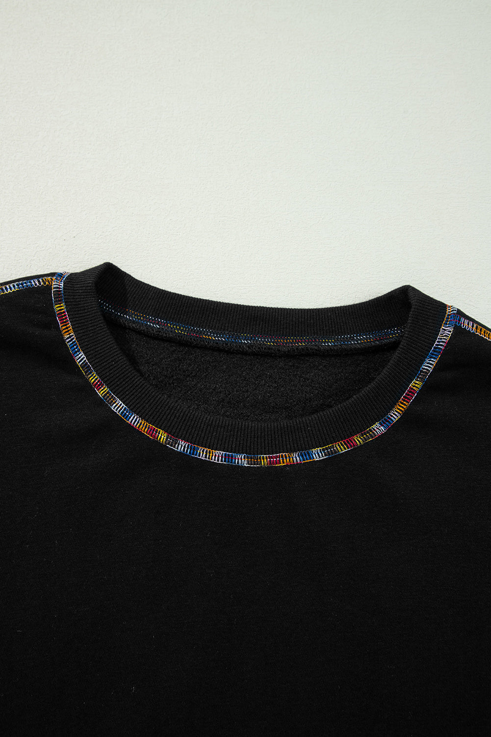 Threaded Pear Jordyn Rainbow Pullover Sweatshirt