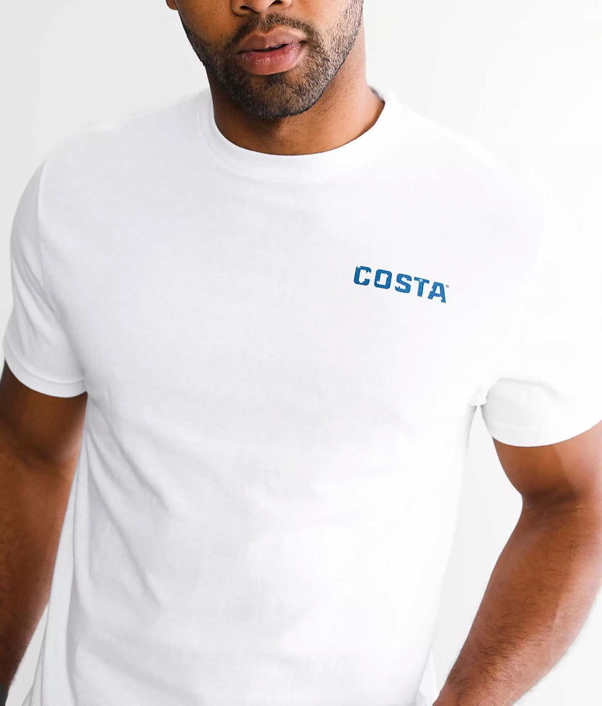 Costa Men's Flag Short Sleeve Crew T-Shirts
