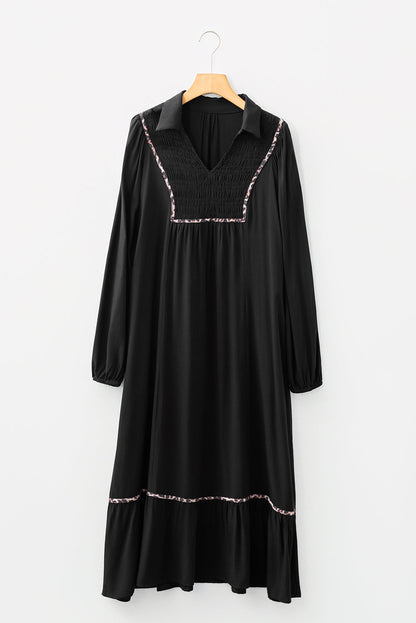 Threaded Pear Noa Bracelet Sleeve Long Dress
