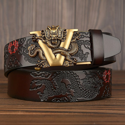 Men’s Premium Leather Belt | High-Sense Professional Executive Waistband | Trendy Minimalist Sleek Buckle Belt | Luxury-Label Statuesque Radiant Accessory | 2026 High-Fashion Emerald-Luxe Essential