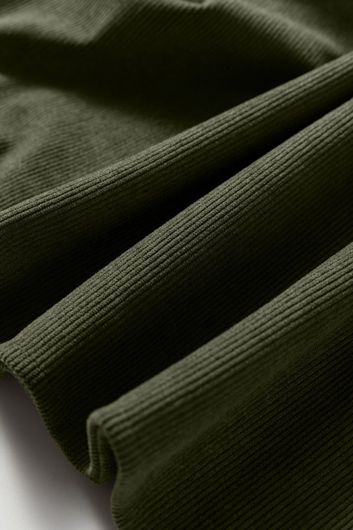 Threaded Pear Michelle Pleated Corduroy Mini Dress