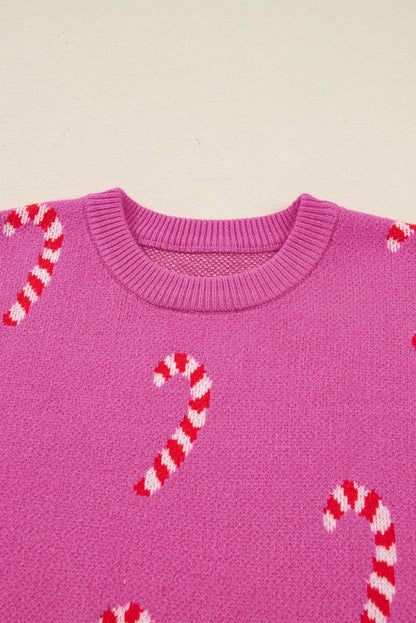 Threaded Pear Ella Holiday Drop Shoulder Sweater