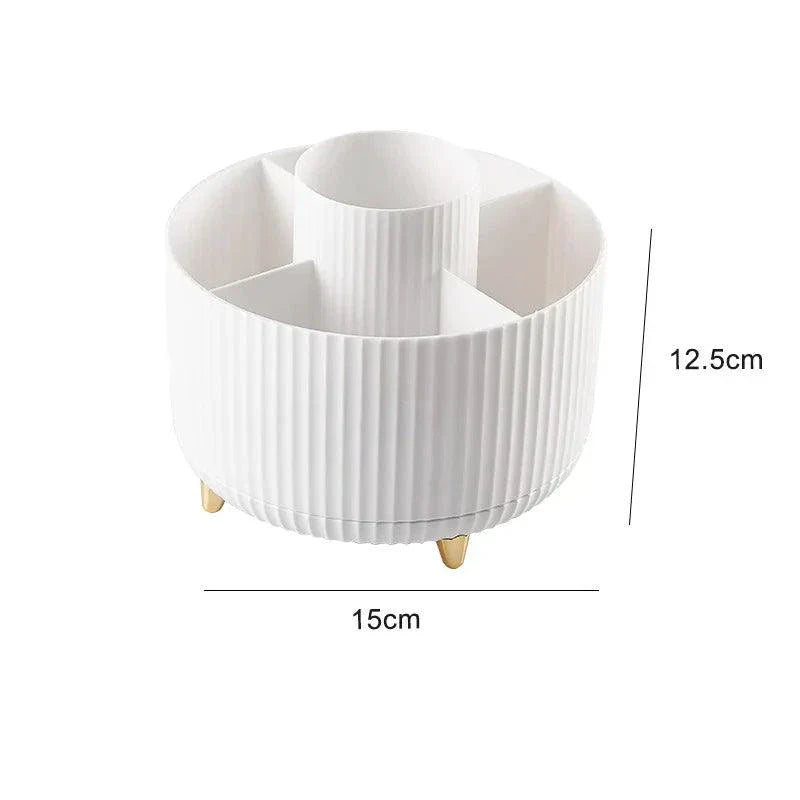 360° Swivel Makeup Brush Holder