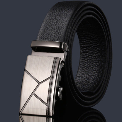Men’s Retro Brass Pin Buckle Belt | High-Sense Casual Genuine Leather Waistband | Trendy Minimalist Top-Layer Rugged Belt | Luxury-Label Statuesque Men’s Accessory | 2026 High-Fashion Radiant Urban Essential