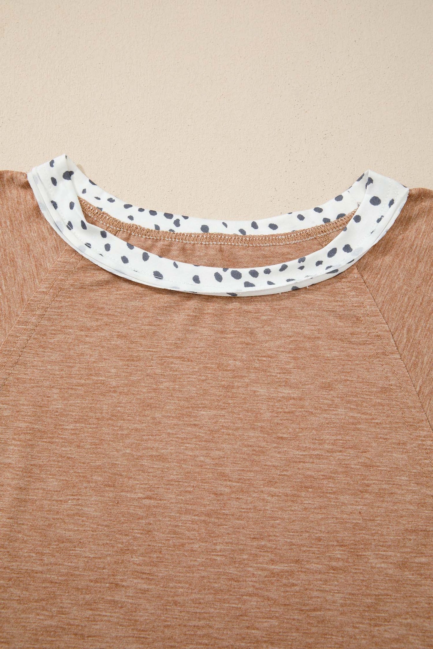 Threaded Pear Abigail Color Block Patchwork PLUS Tee