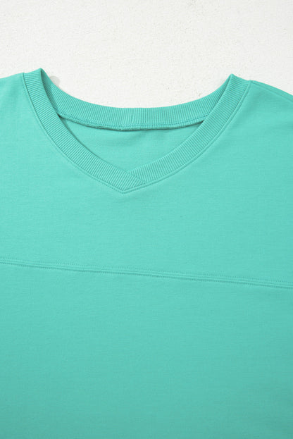 Threaded Pear Naomi Drop Shoulder Pullover PLUS Top