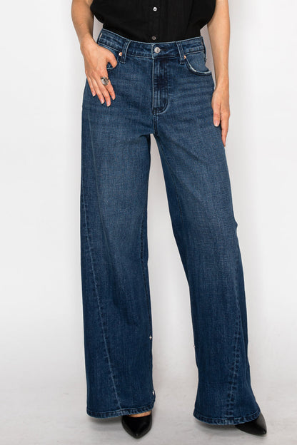 Athena Inseam Transform High Rise A-wide Jeans