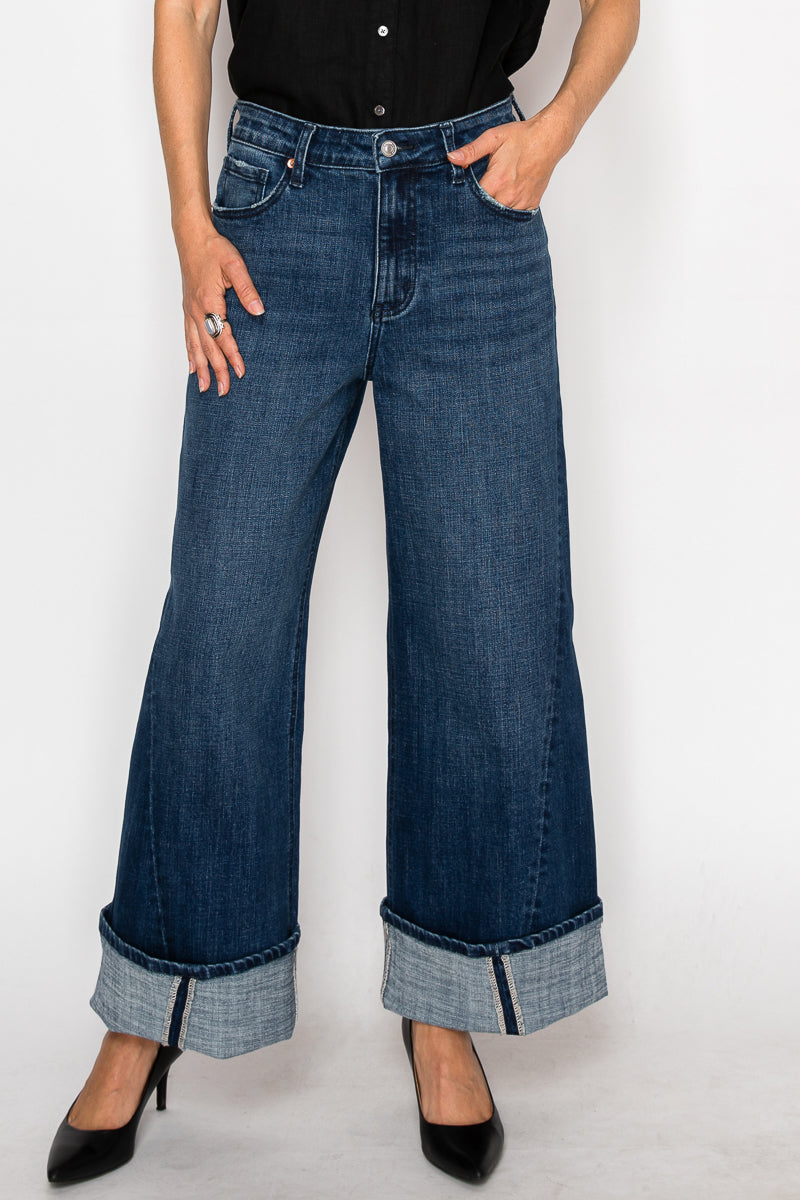 Athena Inseam Transform High Rise A-wide Jeans