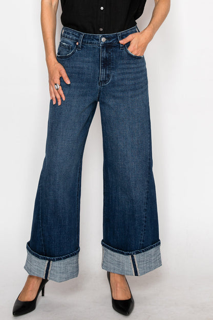 Athena Inseam Transform High Rise A-wide Jeans