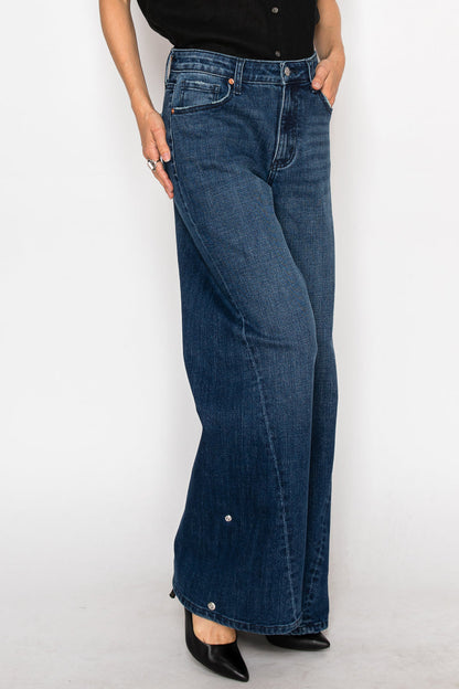 Athena Inseam Transform High Rise A-wide Jeans