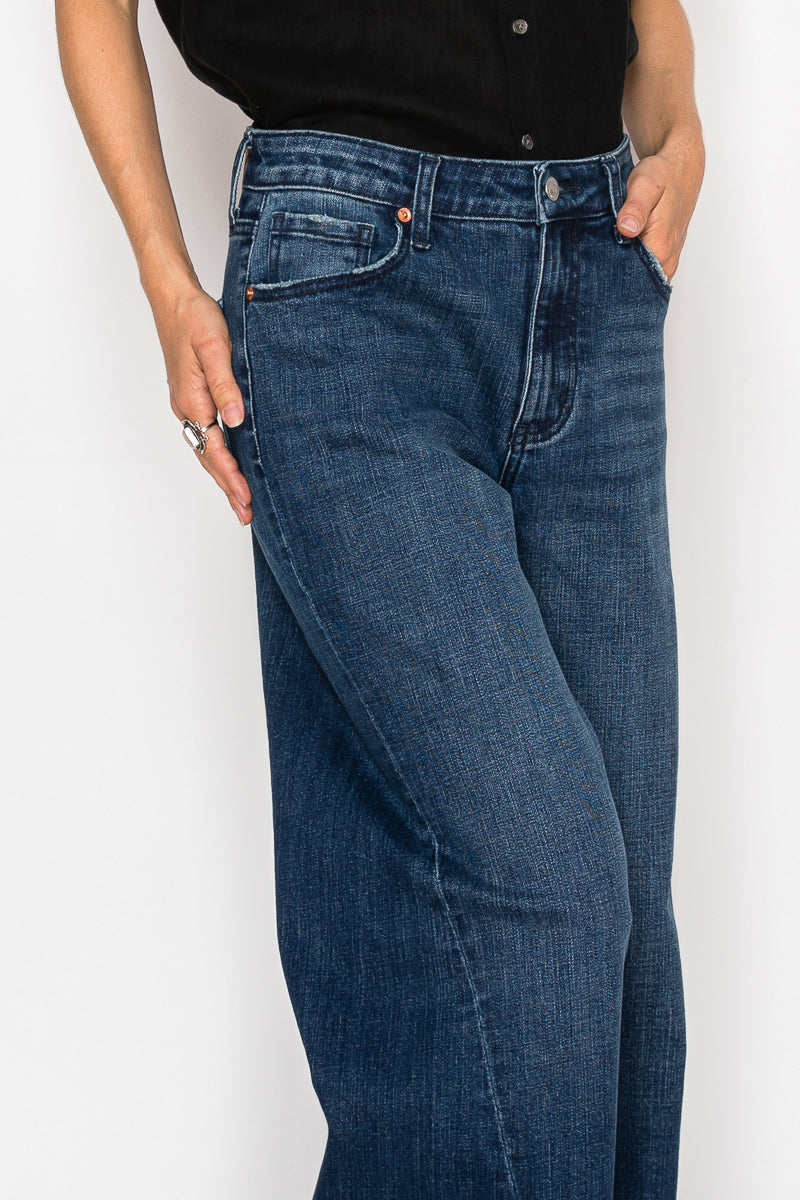 Athena Inseam Transform High Rise A-wide Jeans