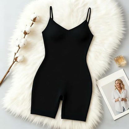 Everyday Cami Shaper Bodysuit – Tummy Control Booty Lift Open-Crotch Shapewear for Women