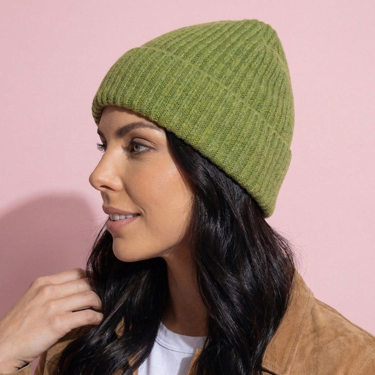 Anna-Kaci Soft Knit Winter Beanie with Warm Thick Ribbed Texture