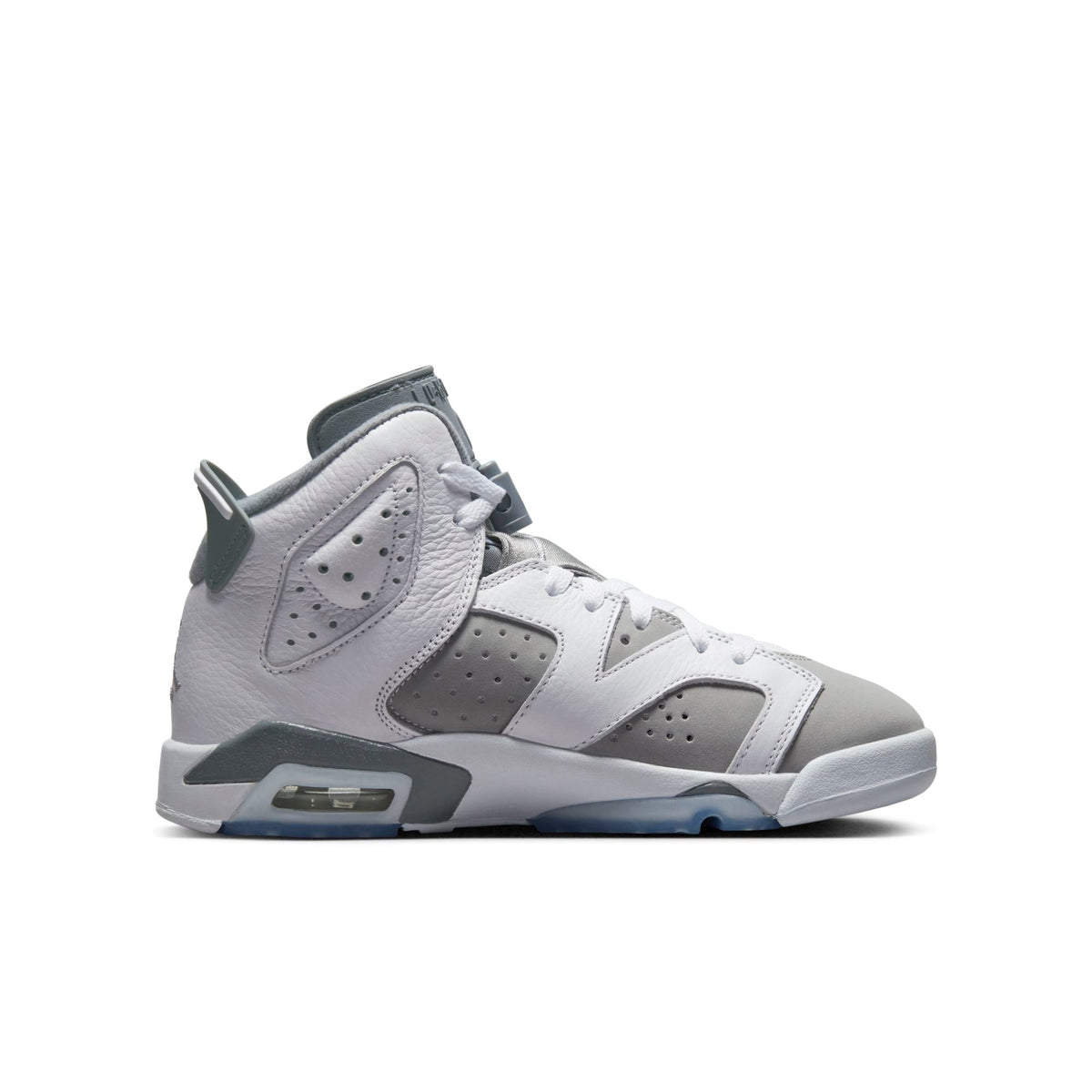 Air Jordan Grade School Retro 6 Gs 'Cool Grey' Sneakers