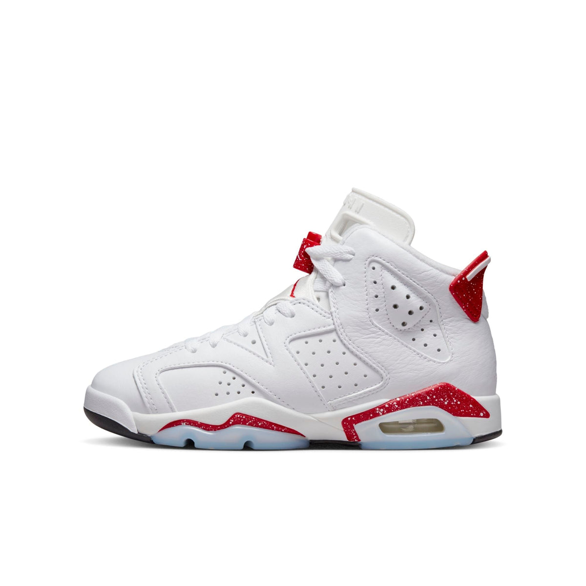 Air Jordan Youth Retro 6 Gs 'Red Oreo' Sneakers