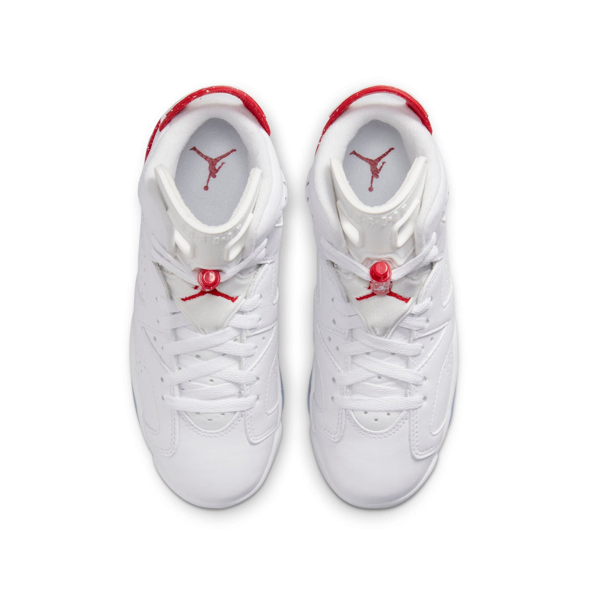 Air Jordan Youth Retro 6 Gs 'Red Oreo' Sneakers