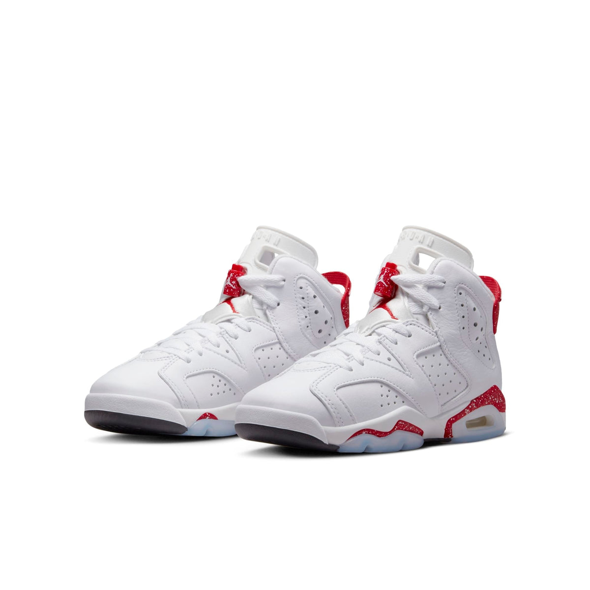 Air Jordan Youth Retro 6 Gs 'Red Oreo' Sneakers