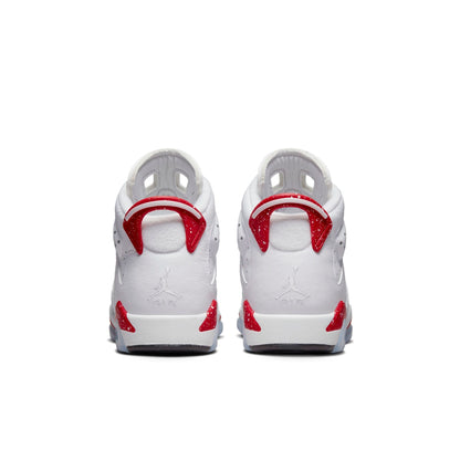 Air Jordan Youth Retro 6 Gs 'Red Oreo' Sneakers