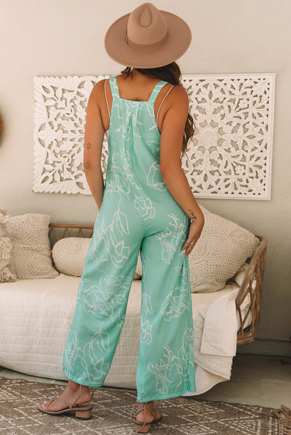 Threaded Pear Lorelai Wide Leg Overalls