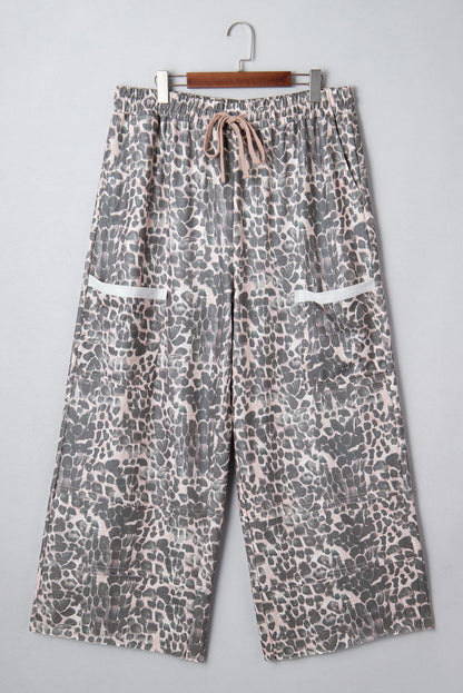 Threaded Pear Hadley Patch Drawstring Loose PLUS Pants