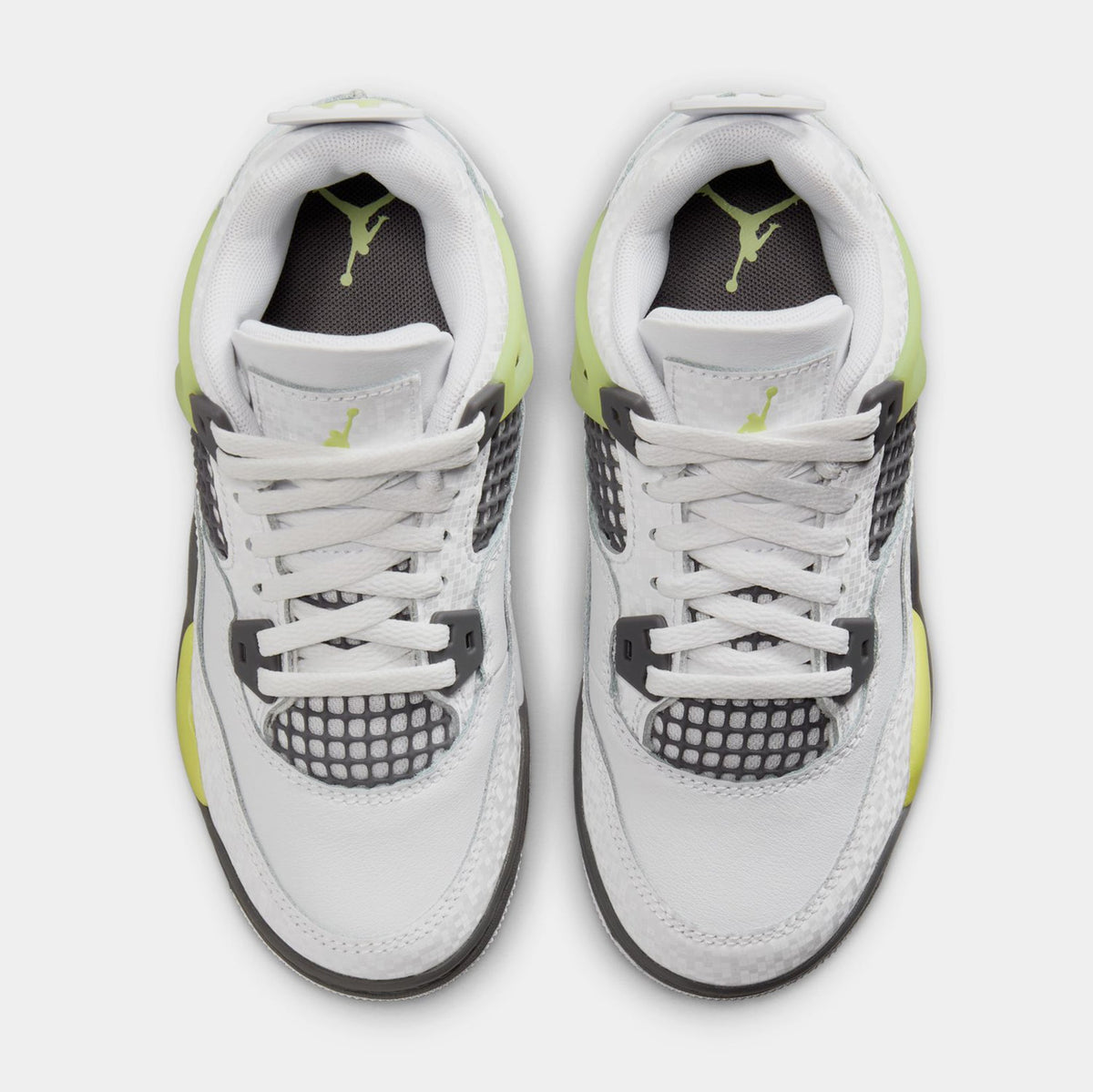 Air Jordan Preschool Retro 4 'Light Lemon Twist' Ps Sneakers