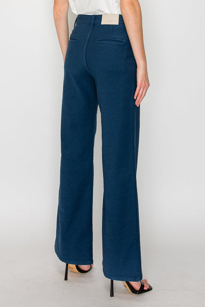 Anastasia Tummy Control High Rise Wide Flare Jeans