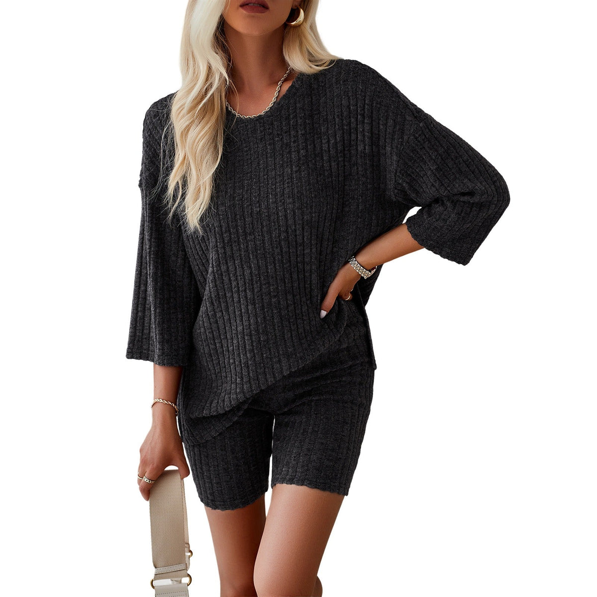 European and American Women’s Spring and Summer Elegant and Fashionable Casual Set