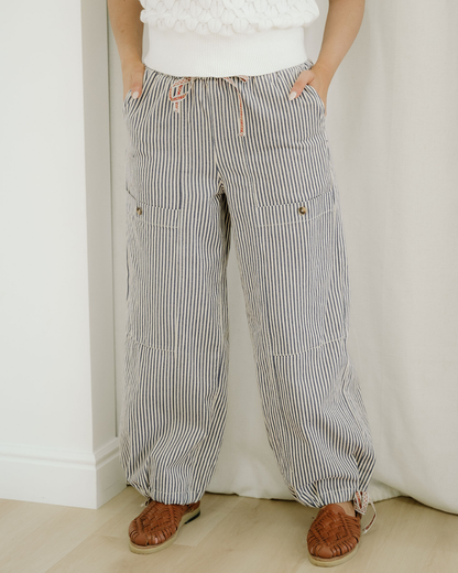 Collins Drawstring Elastic Waist Pants
