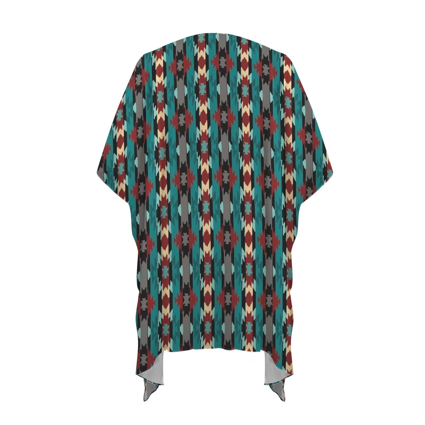 Baha Ranch Southwestern Aztec Duster Kimono Coverup