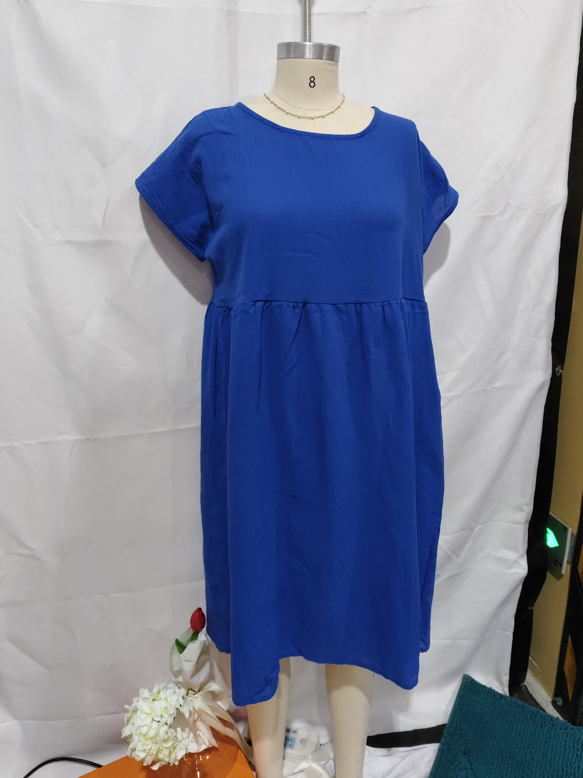 Women’s Summer A-Line Dress with Pockets