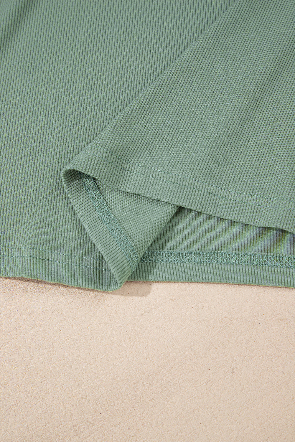Threaded Pear Faye Colorblock Patchwork Raglan Long Sleeve Top