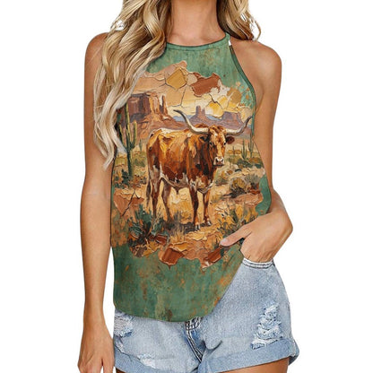 Desert Longhorn Tank Top