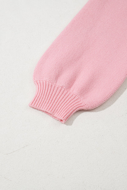 Threaded Pear Ava Graphic Drop Shoulder Sweater