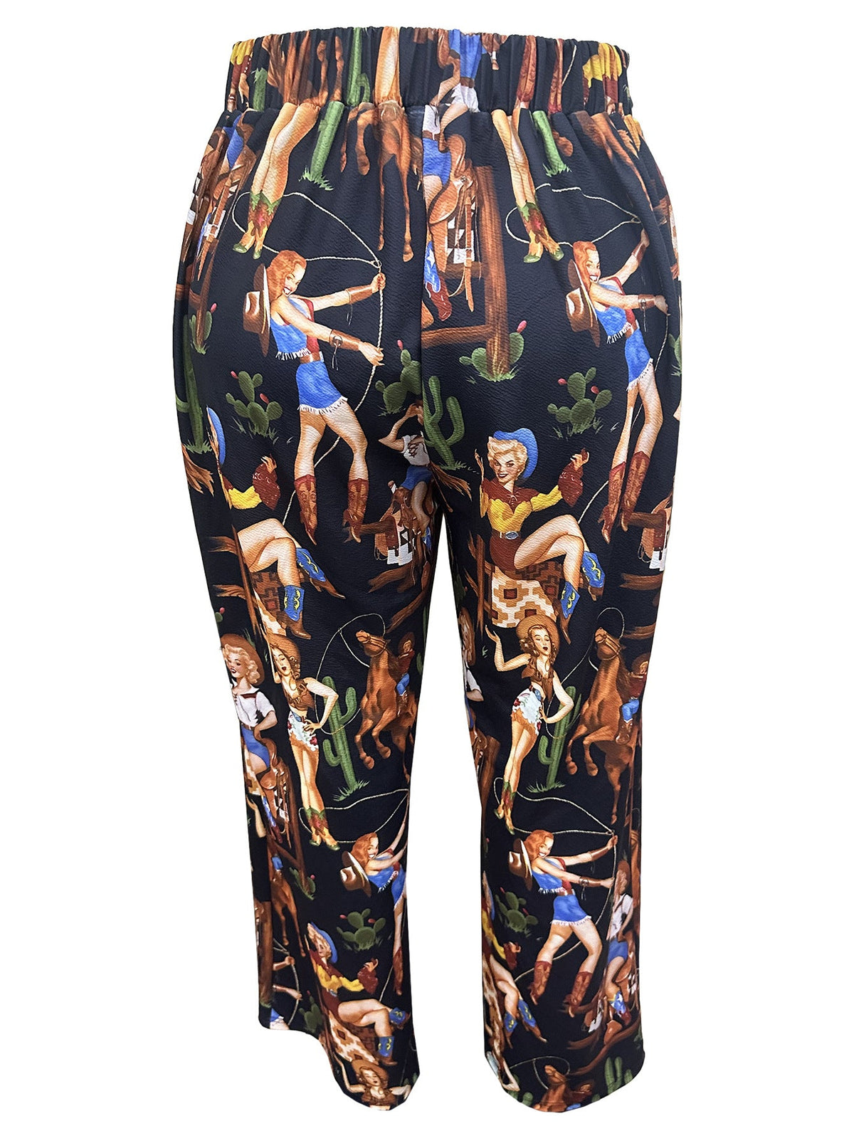 European & American Style Casual Pants for Women | Comfortable High-Waist Relaxed Trousers | Versatile Daily Wear Straight-Leg Pants | Modern Urban Chic Bottoms