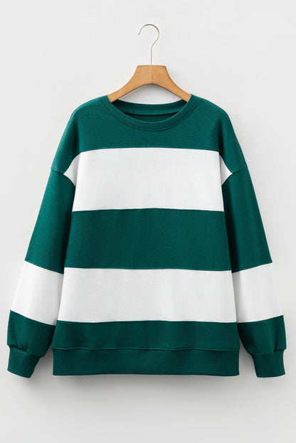 Threaded Pear Phoebe Drop Shoulder Baggy Sweatshirt