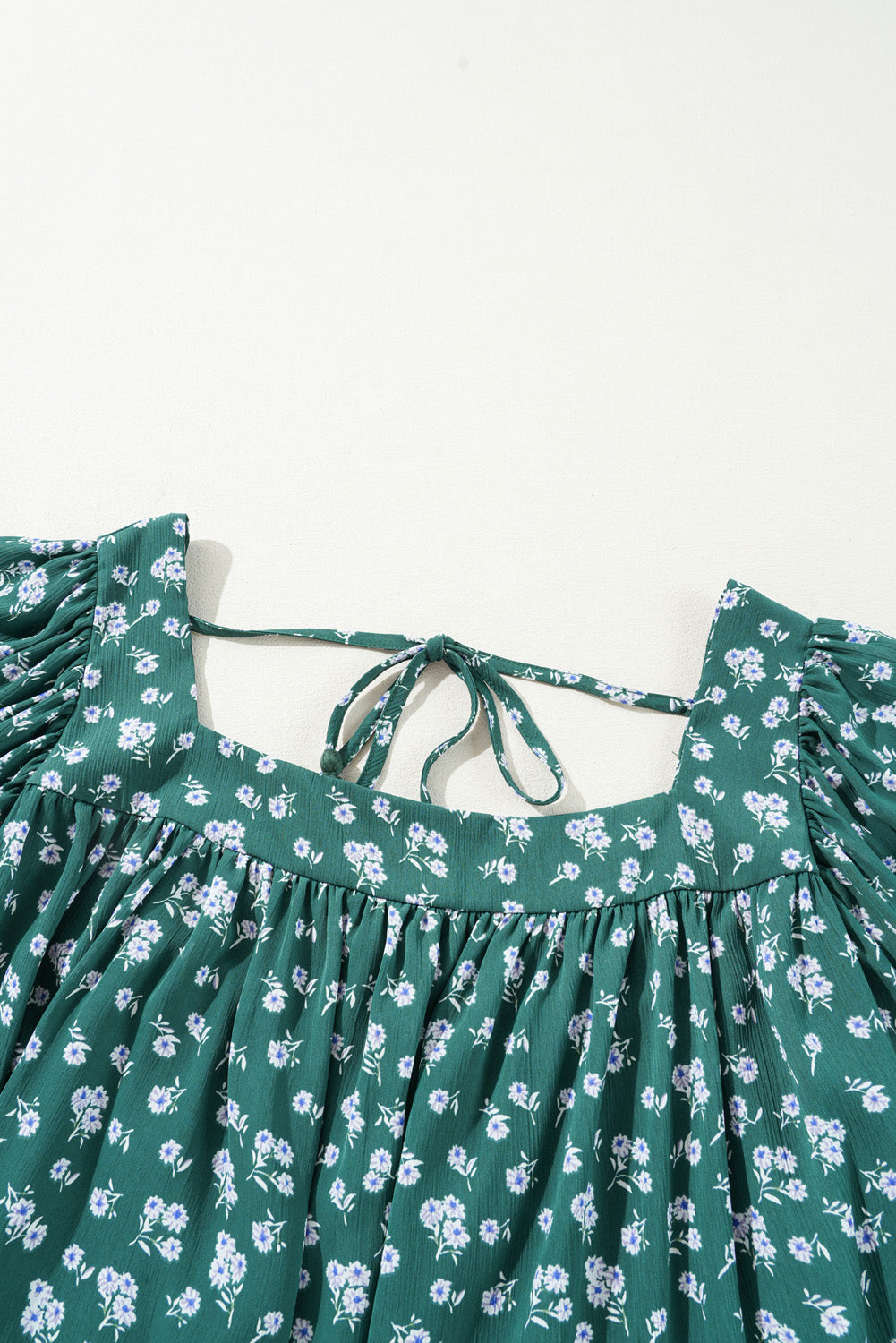 Threaded Pear Adelynn Square Ruffled Trim PLUS Blouse