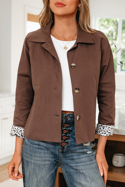 Threaded Pear Zaniyah Liner Patchwork Chic Jacket