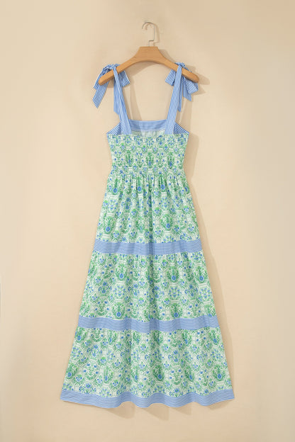 Akira Patchwork Detail Sleeveless Dress