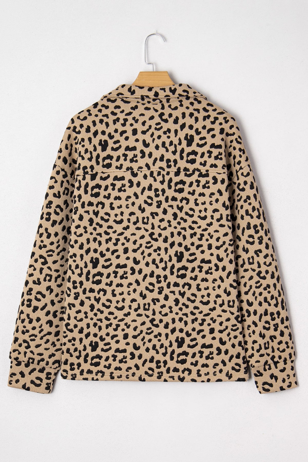 Threaded Pear Tru Polo Collar Pullover Top