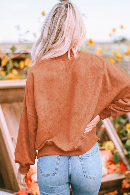 Threaded Pear Eleanor Drop Shoulder Pullover