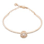 Swarovski Sparkling Dance Collection Rose Gold Bangle