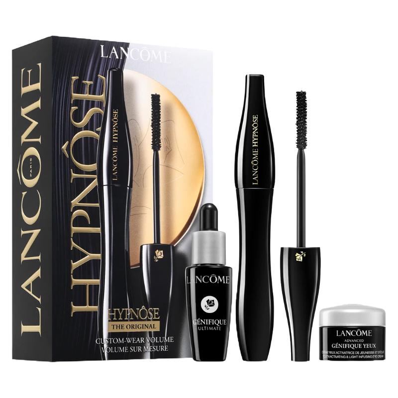 Lancome Hypnose Mascara Set + Genifique Serum 10ml (Blemished Box)