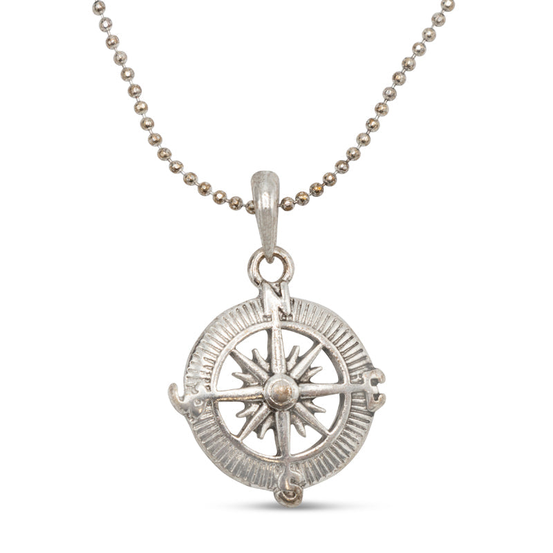 Cool Jewels Nautical Compass Pendant Necklace - Assorted - Job Lot (49 Necklaces)