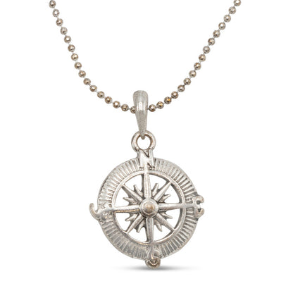Cool Jewels Nautical Compass Pendant Necklace - Assorted - Job Lot (49 Necklaces)