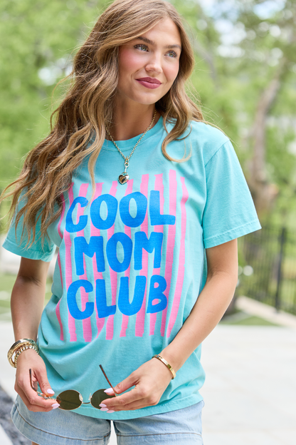 Cool Mom Club Mint Graphic Tee