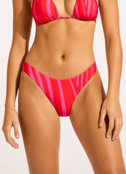 Coastline High Cut Bikini Bottom