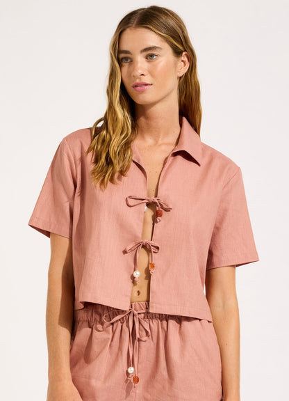 Palermo Tie Front Shirt