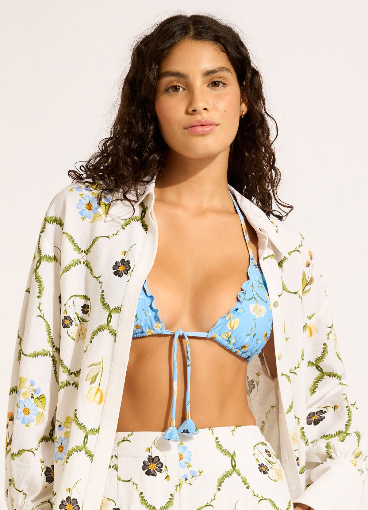 Modern Romance Bishop Sleeve Shirt